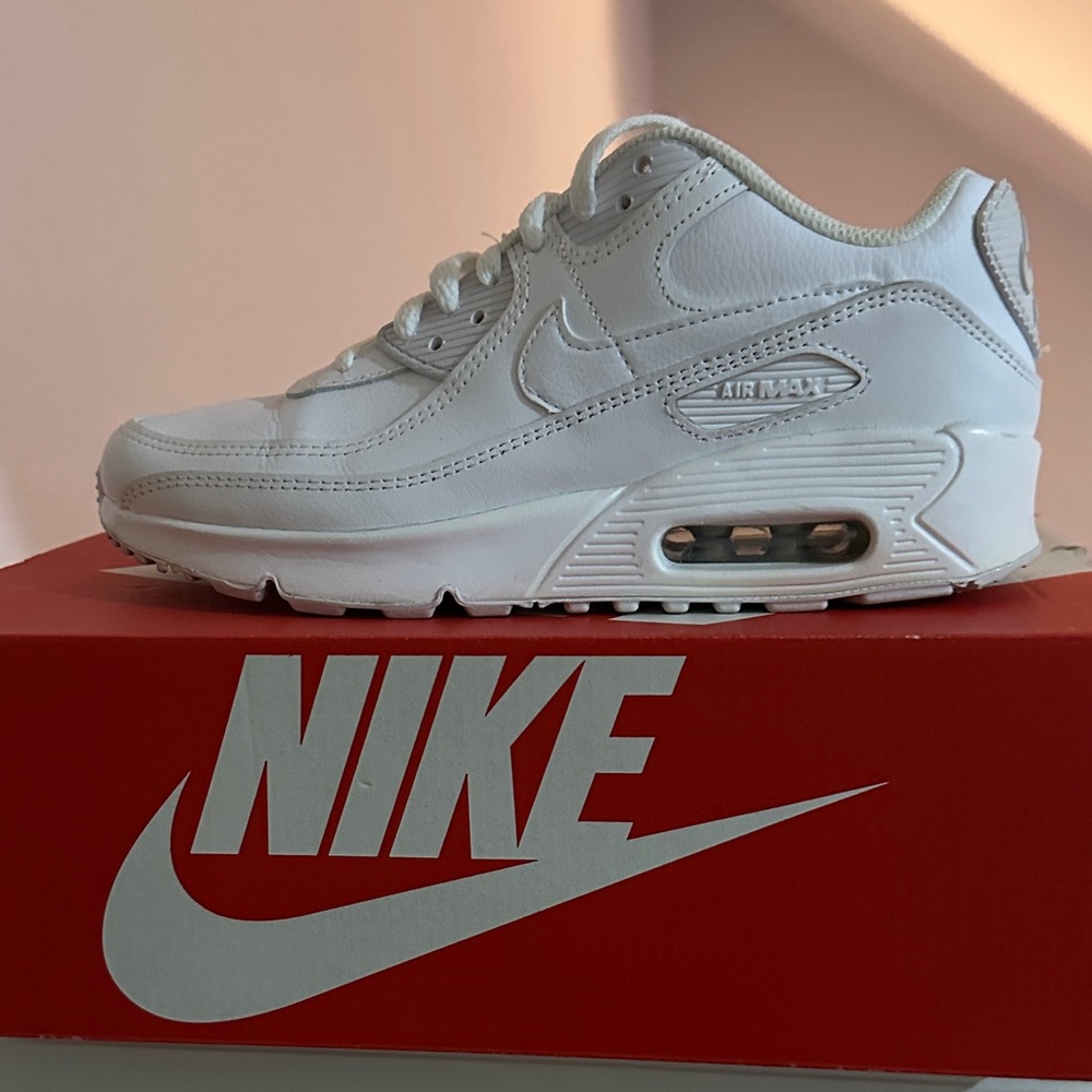 Nike Kids All-White Air Max Sneakers